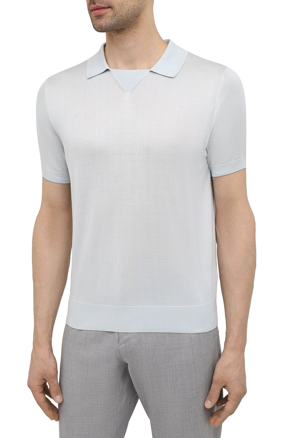 Шелковое поло CANALI, арт. C0789/MX01172, фото 3