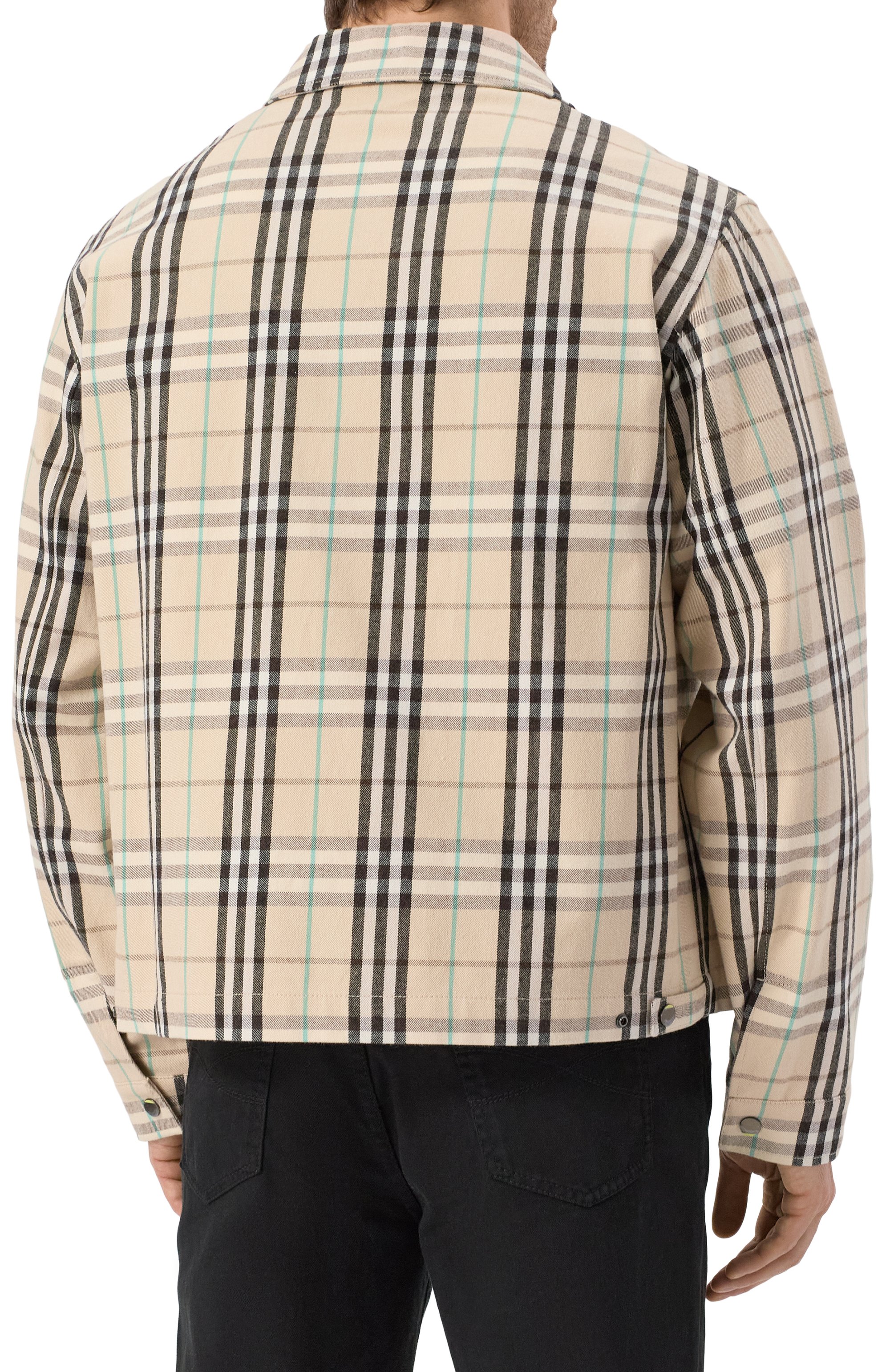 Хлопковая куртка BURBERRY, арт. 8101040, фото 4