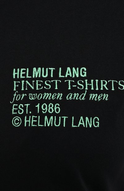 Хлопковая футболка HELMUT LANG, арт. K06DW504, фото 5