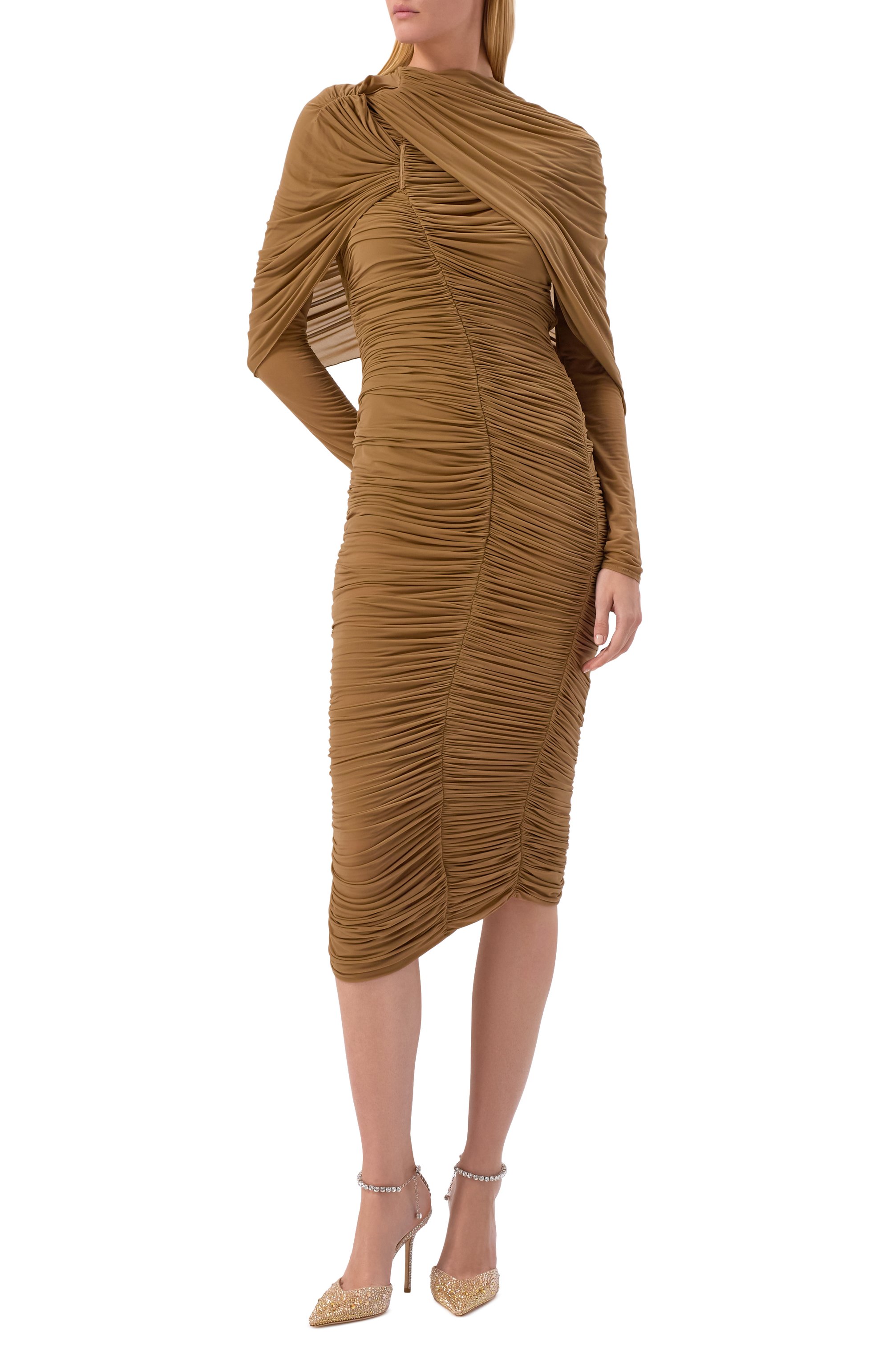 Текстильные туфли saeda 100 JIMMY CHOO, арт. SAEDA100ZPJ, фото 3