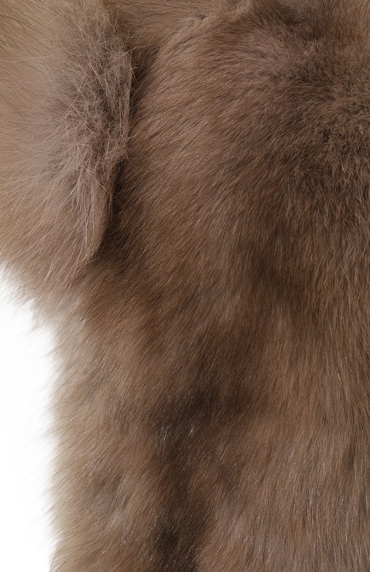Шапка-ушанка из меха соболя VICTORIA KUSENKOVA 093600005092 Коричневый  093600005092 Фото 4