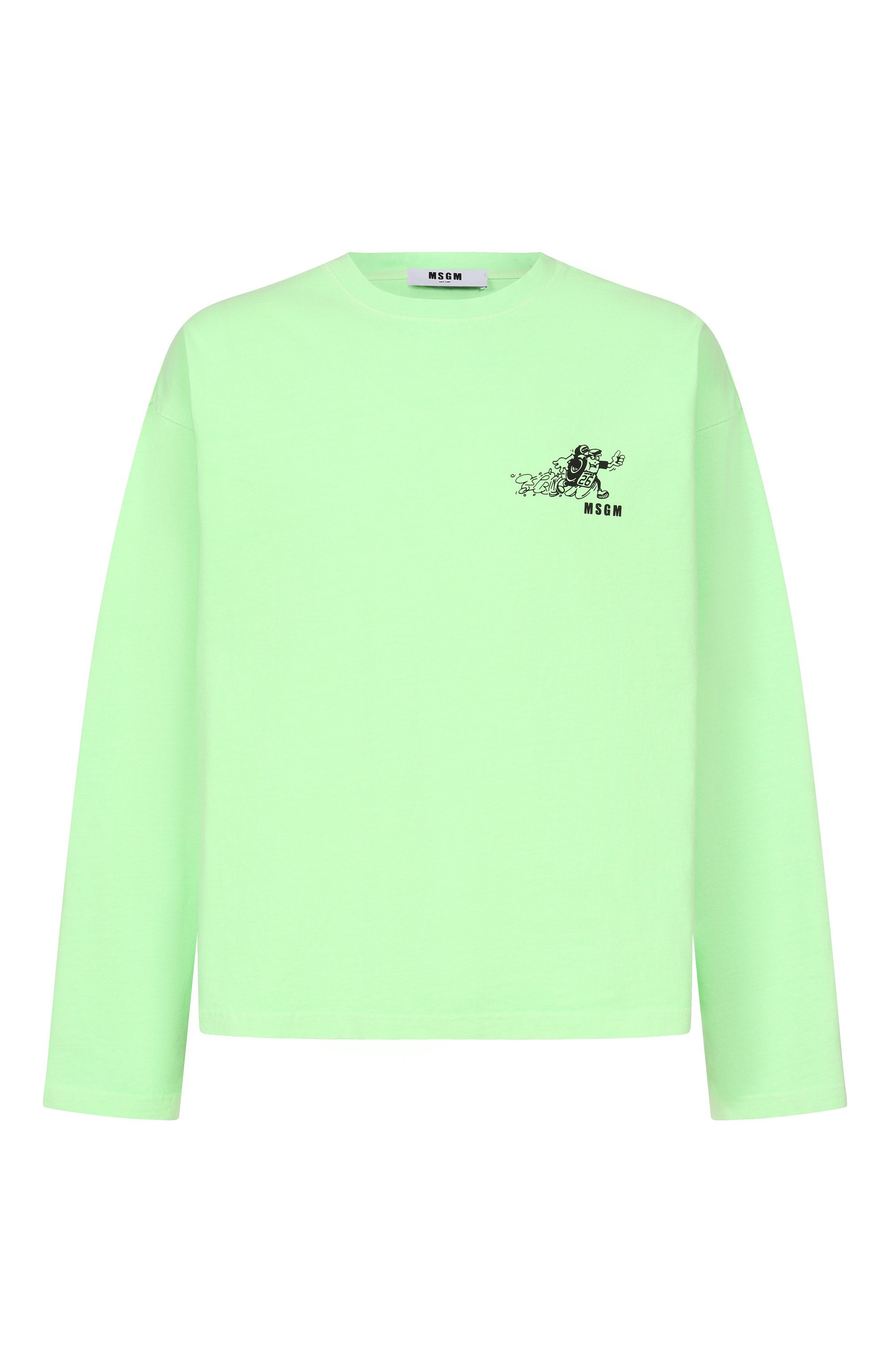 Хлопковый лонгслив MSGM, арт. 4040MM83SE/267095, фото 1