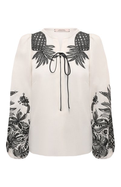 Женская льняная блузка DOROTHEE SCHUMACHER, арт. 548806