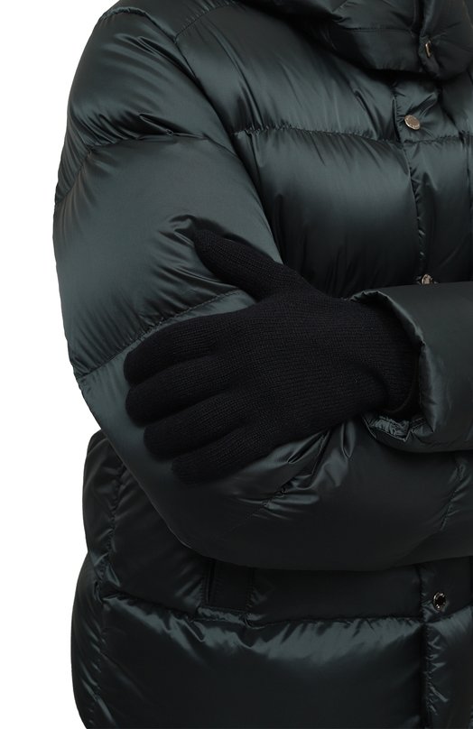 Кашемировые перчатки malo Синий, фото 2