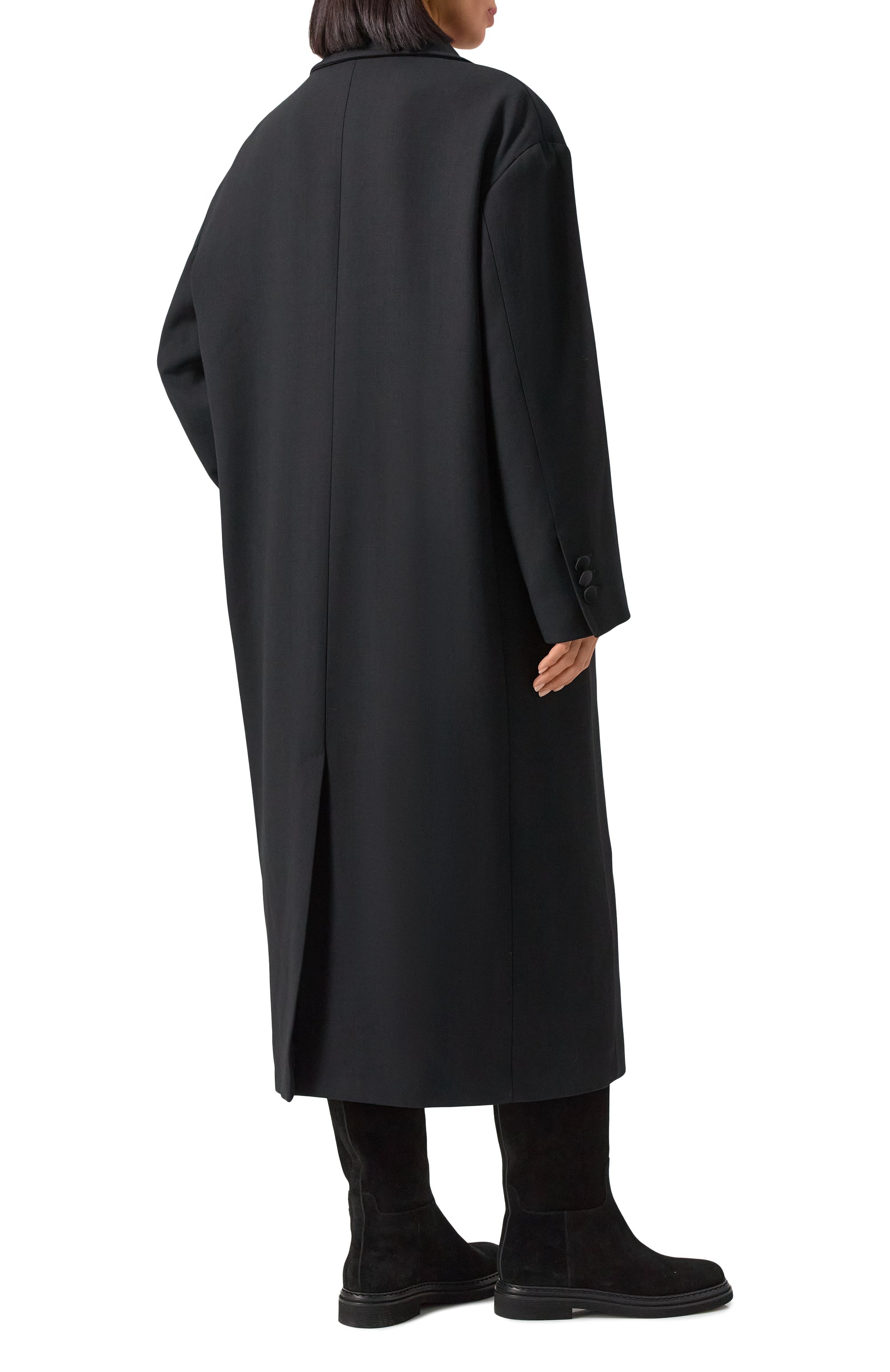 Пальто из вискозы и шерсти DOLCE & GABBANA, арт. F0C1LT/FU3QE, фото 4