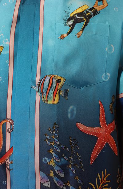 Шелковая сорочка CASABLANCA, арт. MS23-SH-003-07, фото 5