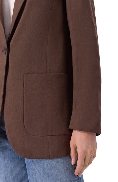 Жакет изо льна и вискозы LORENA ANTONIAZZI, арт. P2550GA02B/3347, фото 5