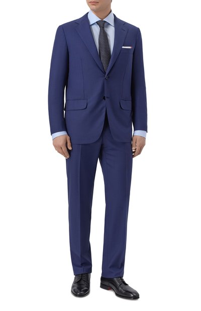 Хлопковая сорочка KITON, арт. UCIH06146_001, фото 2