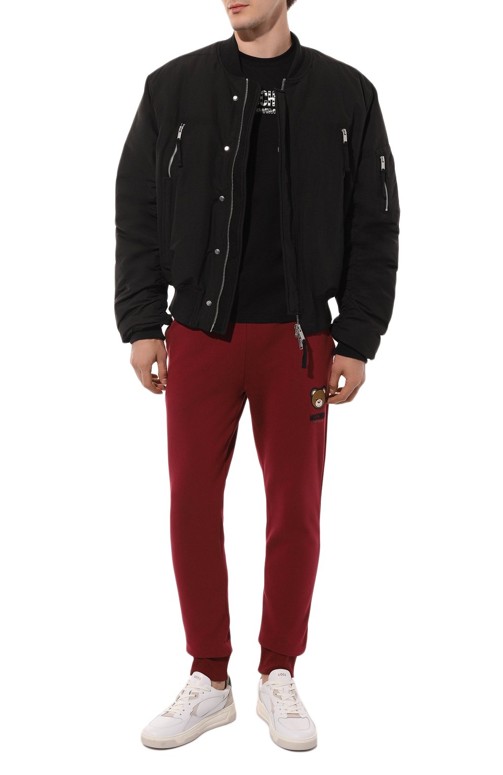 Хлопковая футболка MOSCHINO, арт. A0703/9407, фото 2