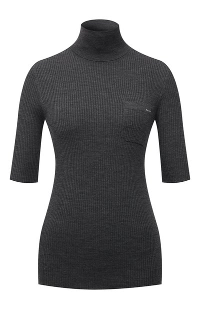 Пуловер из шерсти и шелка PRADA, арт. P26380-1XA3-F0480-202, фото 1