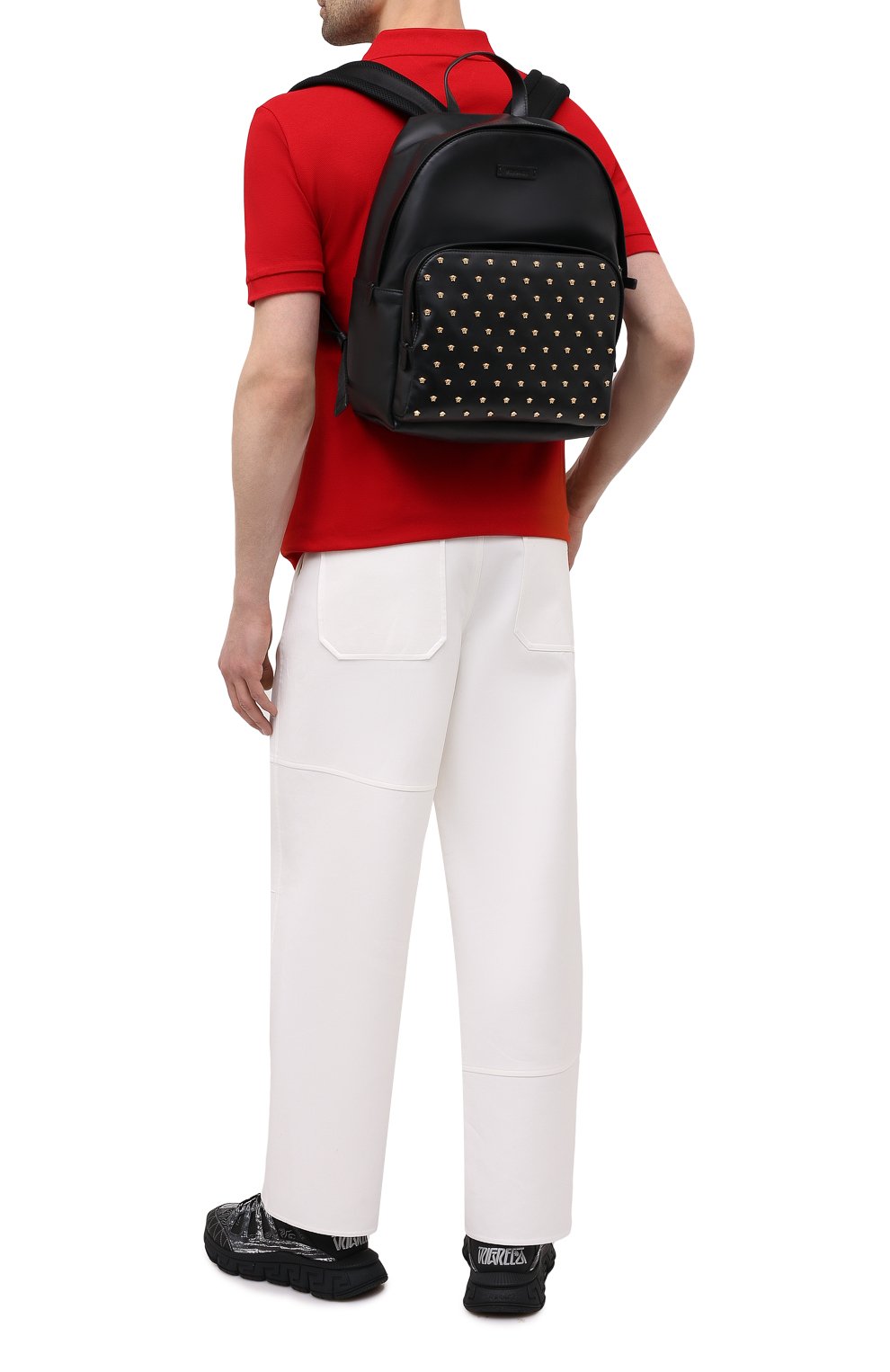 Кожаный рюкзак medusa stud VERSACE, арт. DFZ8504/DVTME2, фото 2