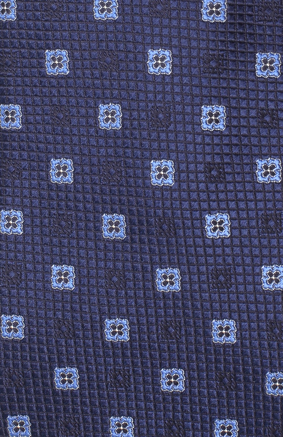 Шелковый галстук CANALI темно-синего цвета по цене 10600 руб., арт. 18/HJ02345, фото 3 Шелковый галстук CANALI, арт. 18/HJ02345, фото 3