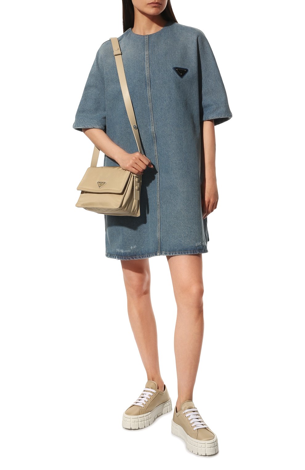 Сумка re-nylon small PRADA, арт. 1BD313-RDLN-F0F24-OOO, фото 3