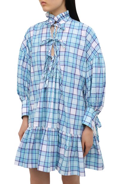 Хлопковое платье MSGM, арт. 3041MDA19A 217005, фото 3
