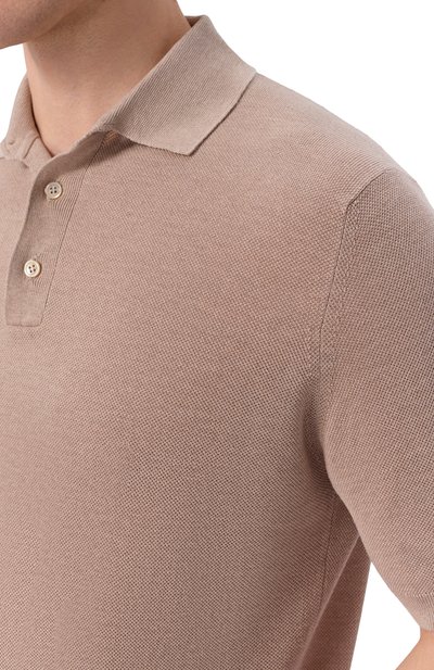 Шелковое поло ANDREA CAMPAGNA, арт. PL1MC/SE18Q, фото 5