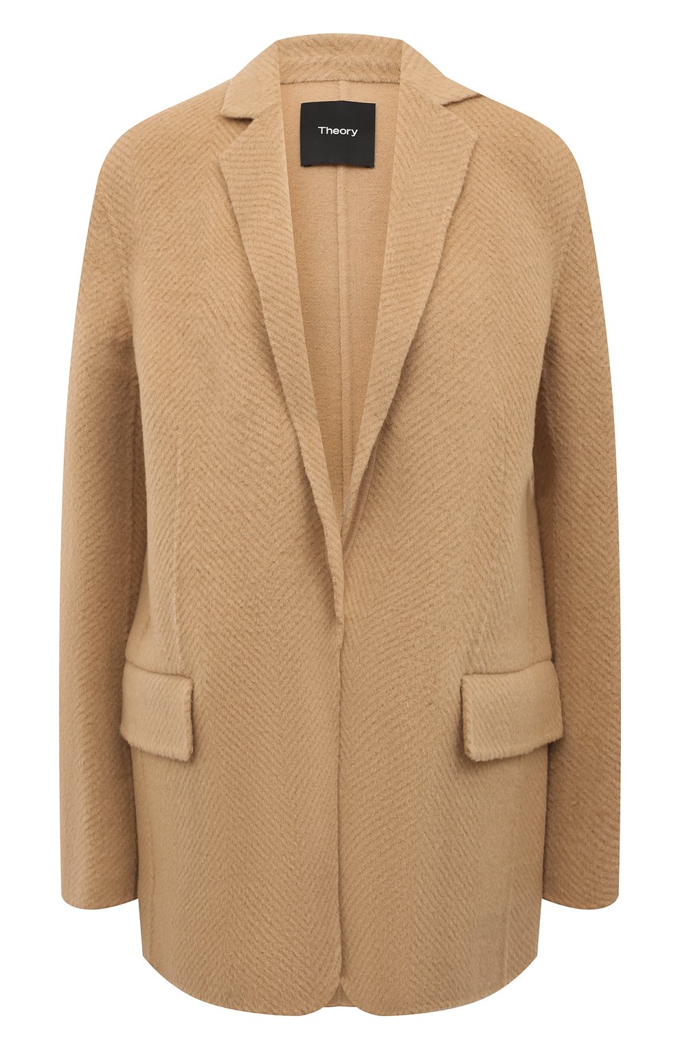 Шерстяной жакет THEORY бежевого цвета по цене 77350 руб., арт. M0701101, фото 1 Шерстяной жакет THEORY, арт. M0701101, фото 1