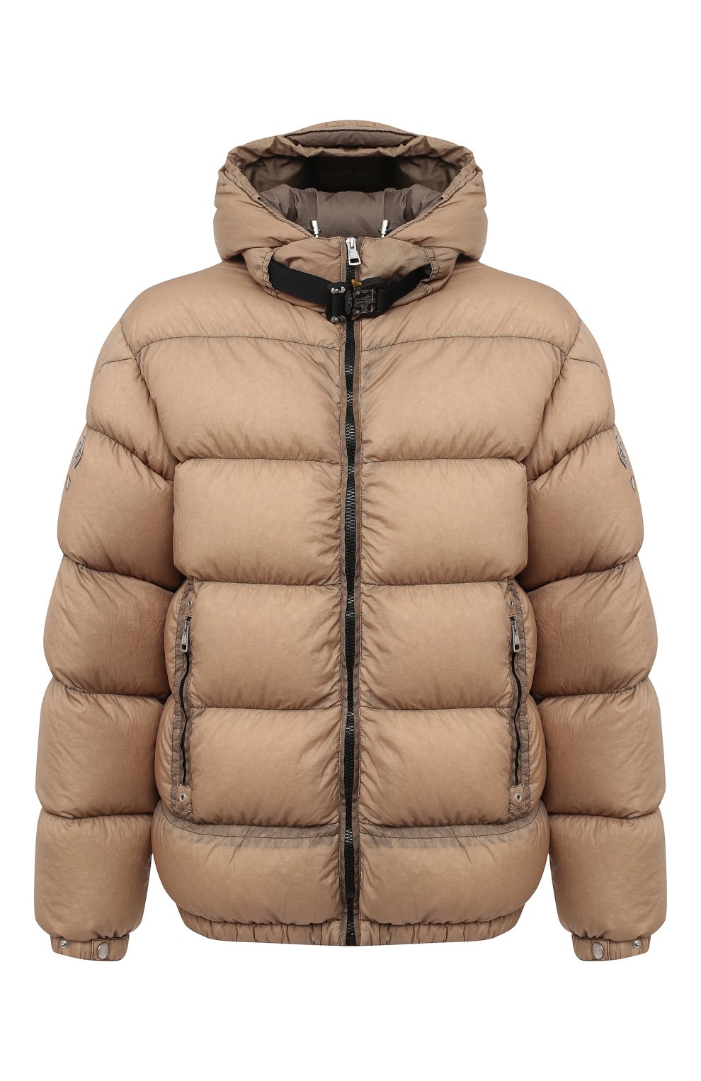 Пуховик 6 moncler 1017 alyx 9sm MONCLER GENIUS бежевого цвета по цене 159500 руб., арт. F2-09Y-1B507-60-C0630, фото 1 Пуховик 6 moncler 1017 alyx 9sm MONCLER GENIUS, арт. F2-09Y-1B507-60-C0630, фото 1