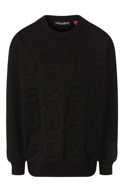 Хлопковый свитшот DOLCE & GABBANA, арт. F9G77T/FU7DU, фото 1