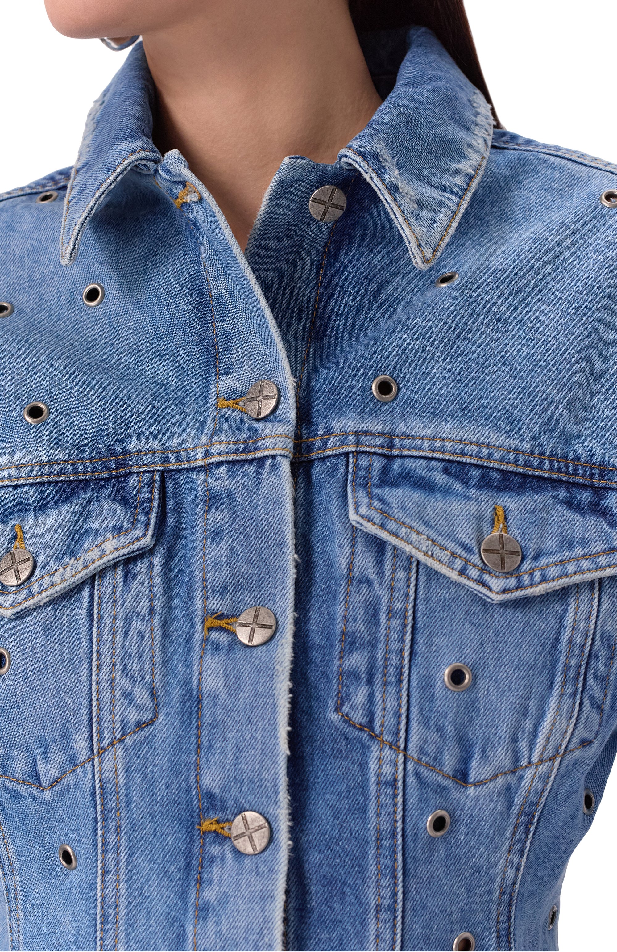 Джинсовая куртка KSUBI, арт. WPS25JK001, фото 5