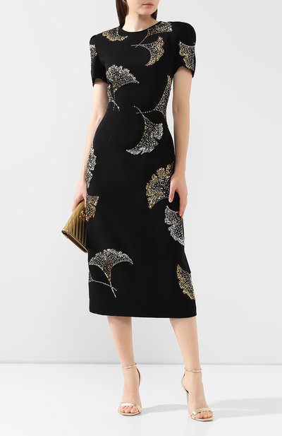 Платье DRIES VAN NOTEN черного цвета по цене 143500 руб., арт. 192-11065-8173, фото 2 Платье DRIES VAN NOTEN, арт. 192-11065-8173, фото 2