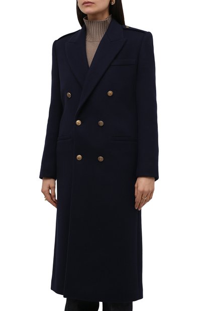 Кашемировое пальто SAINT LAURENT, арт. 661316/Y143V, фото 3