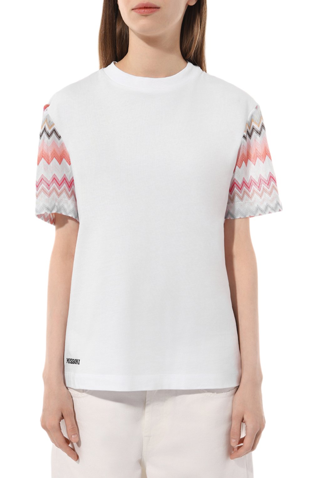 Хлопковая футболка MISSONI, арт. DS24SL03/BJ00JU, фото 3