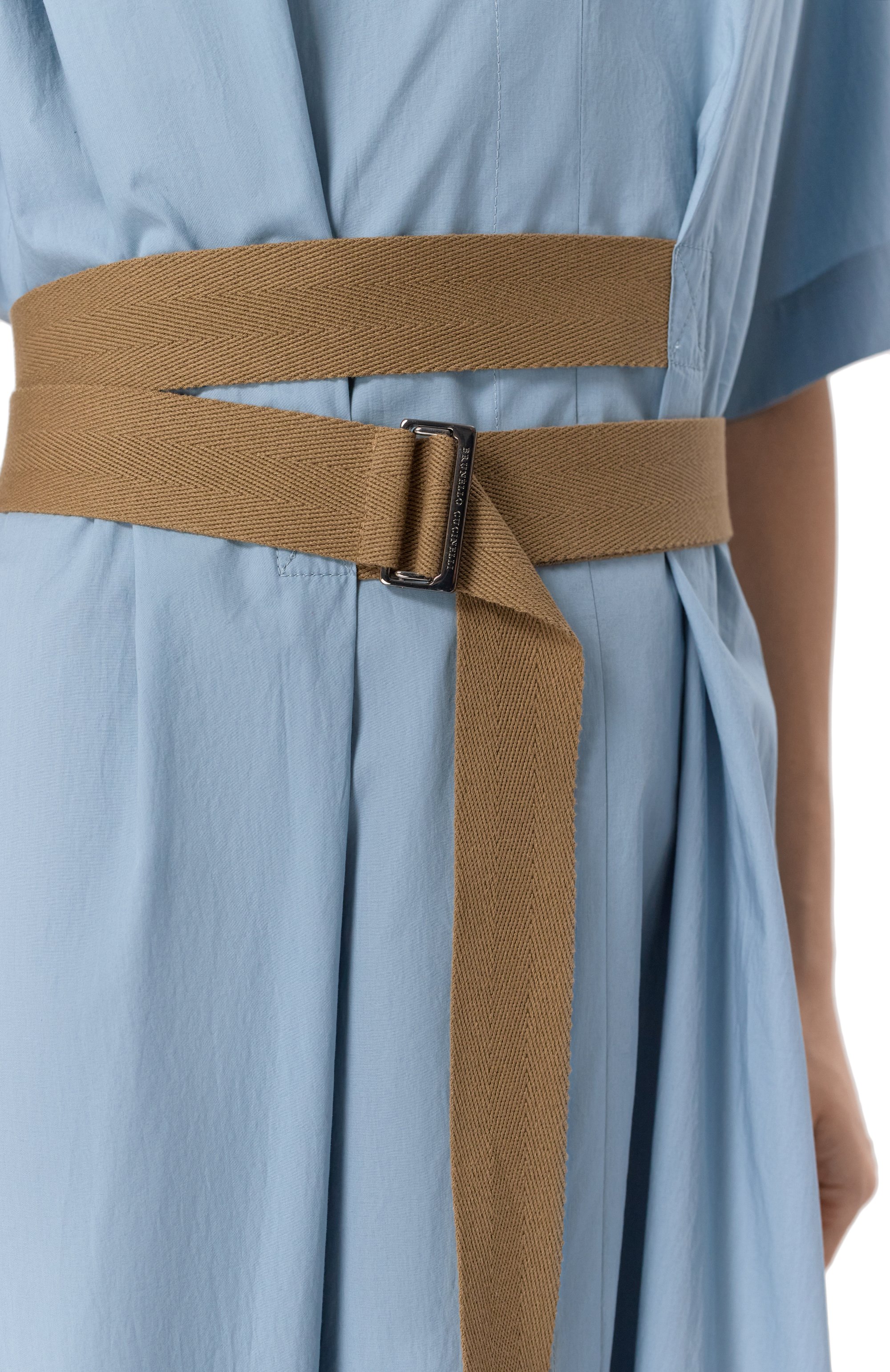 Хлопковое платье BRUNELLO CUCINELLI, арт. M0H93A5306, фото 5