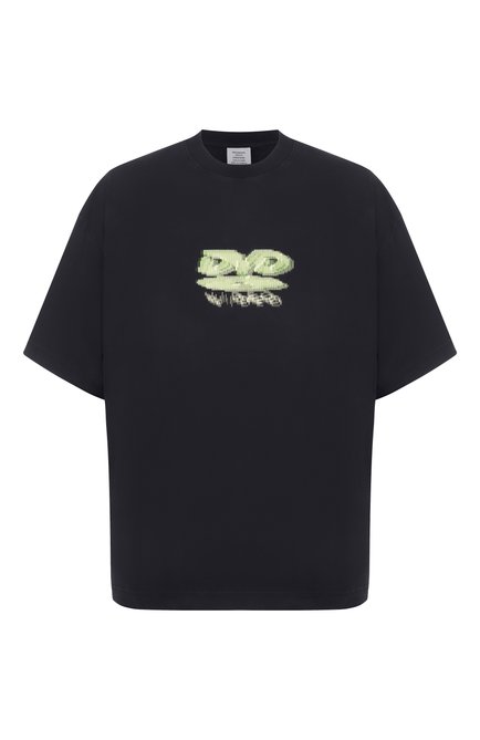 Мужская хлопковая футболка VETEMENTS, арт. UH76TR380B/1000 LIGHT JERSEY