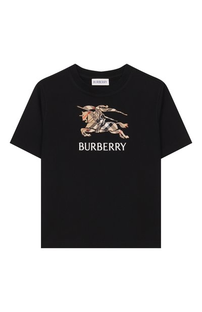 Хлопковая футболка BURBERRY, арт. 8117292