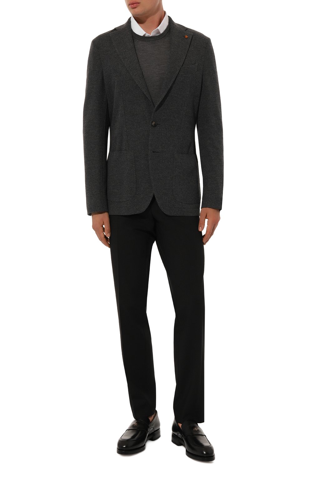 Пиджак из шерсти и хлопка SARTORIA LATORRE, арт. JD74/JG031, фото 2