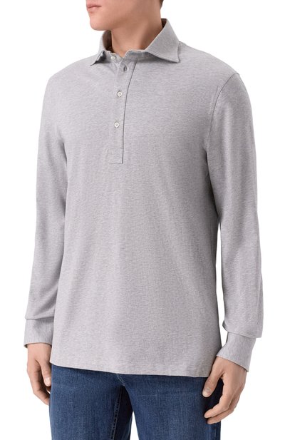 Хлопковое поло BRUNELLO CUCINELLI, арт. M0B133914, фото 3