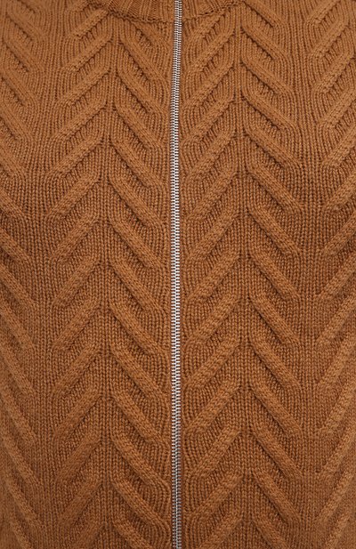 Кашемировый кардиган KITON светло-коричневого цвета по цене 435000 руб., арт. UK12069/4XL-8XL, фото 5 Кашемировый кардиган KITON, арт. UK12069/4XL-8XL, фото 5