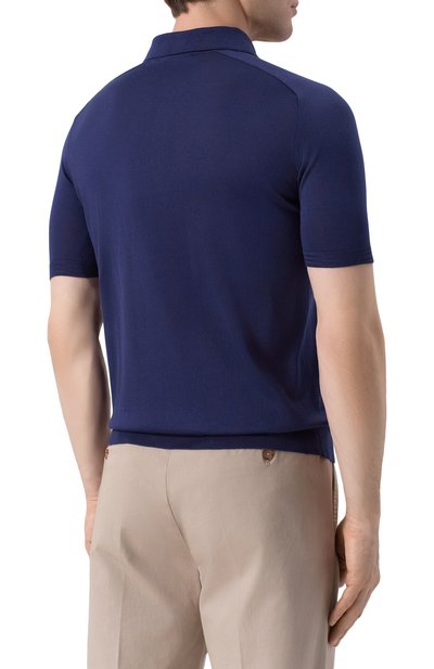 Шелковое поло COLOMBO, арт. MA04864/4-120AN, фото 4