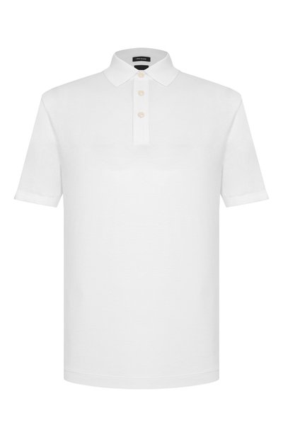 Мужское поло из хлопка и льна BOSS, арт. 50537501