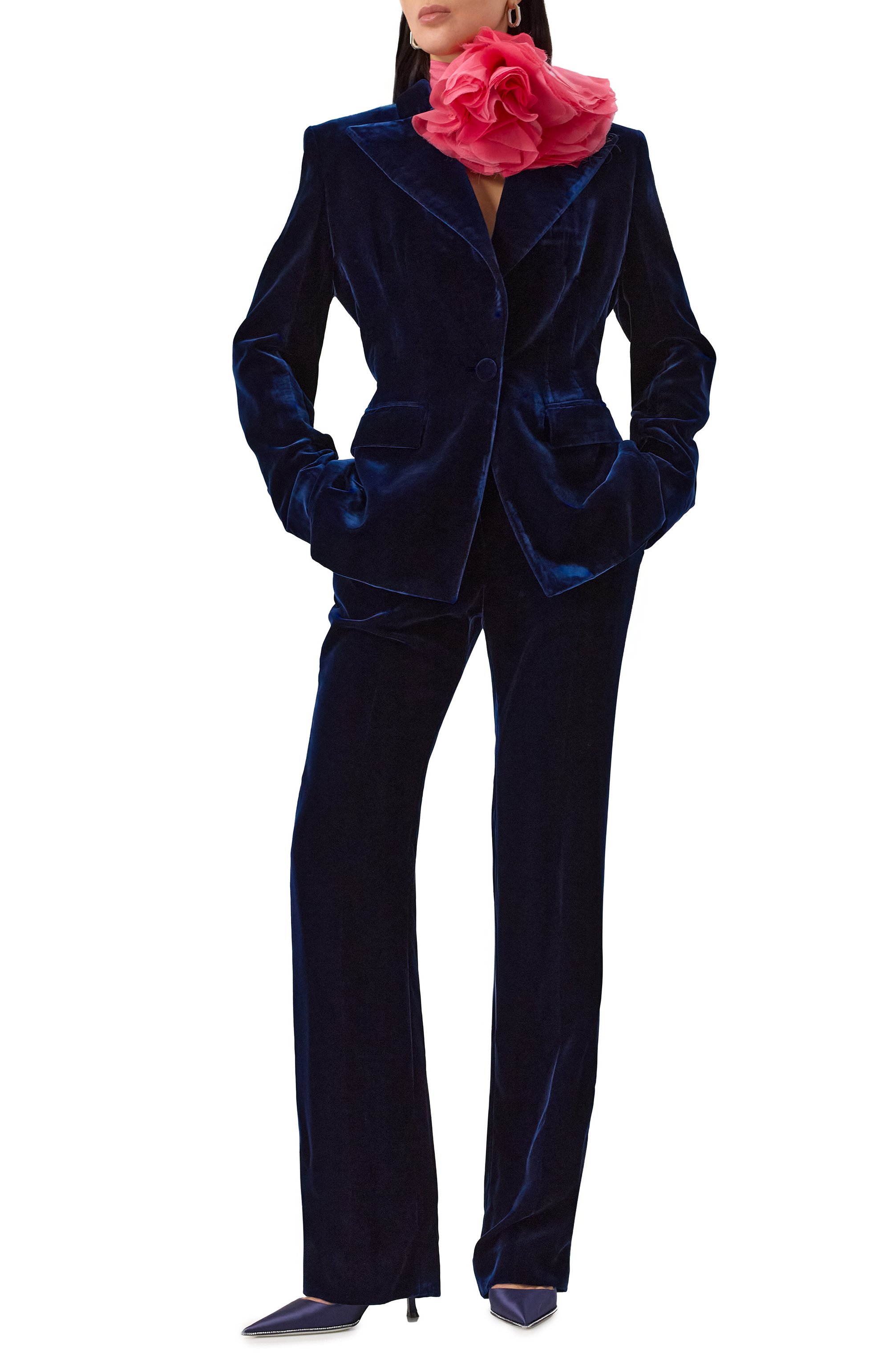 Бархатные брюки NINA RICCI, арт. 24ACPA004/RA0044, фото 2