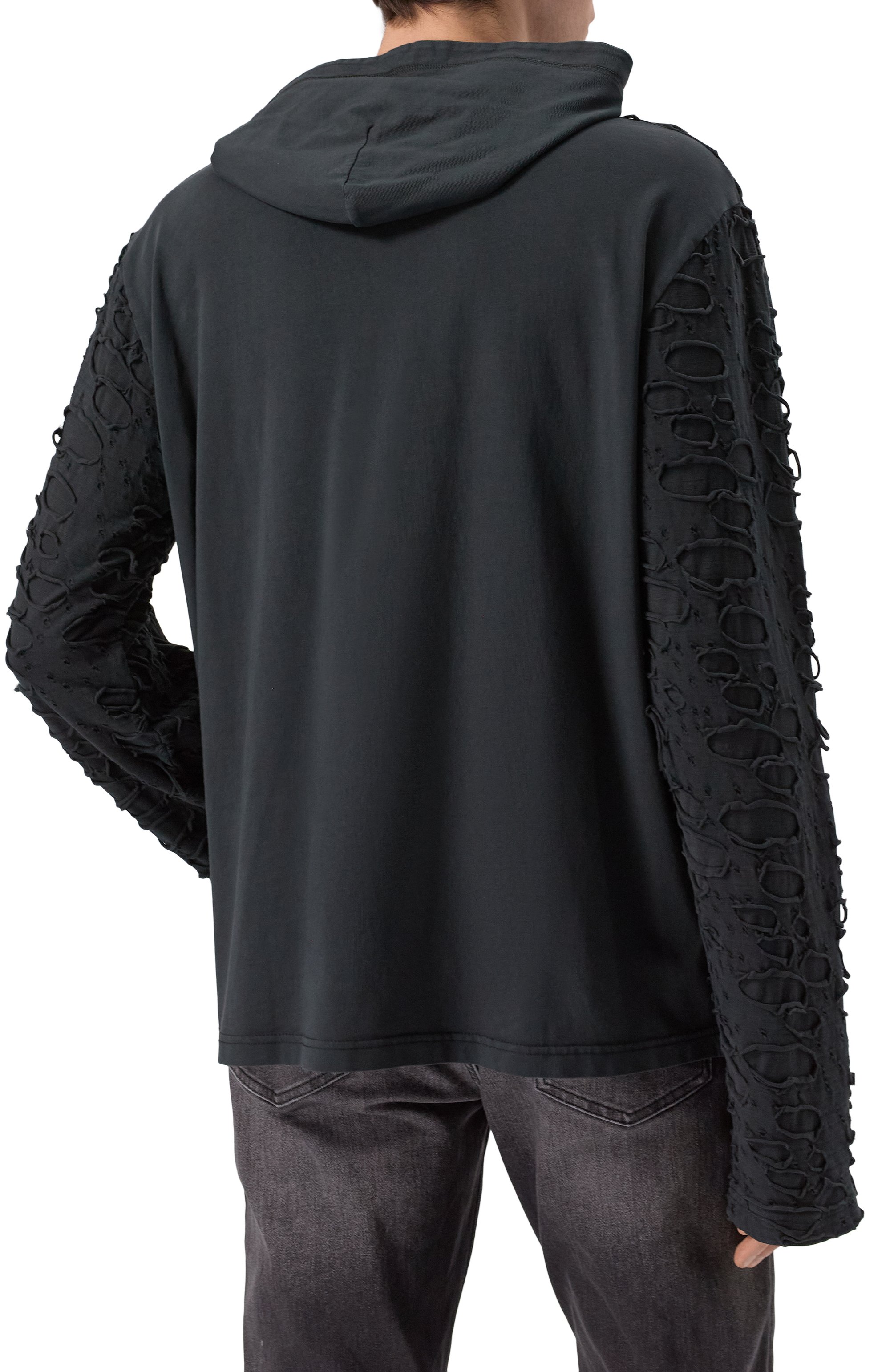 Хлопковое худи DIESEL, арт. A16173/0SLBS, фото 4