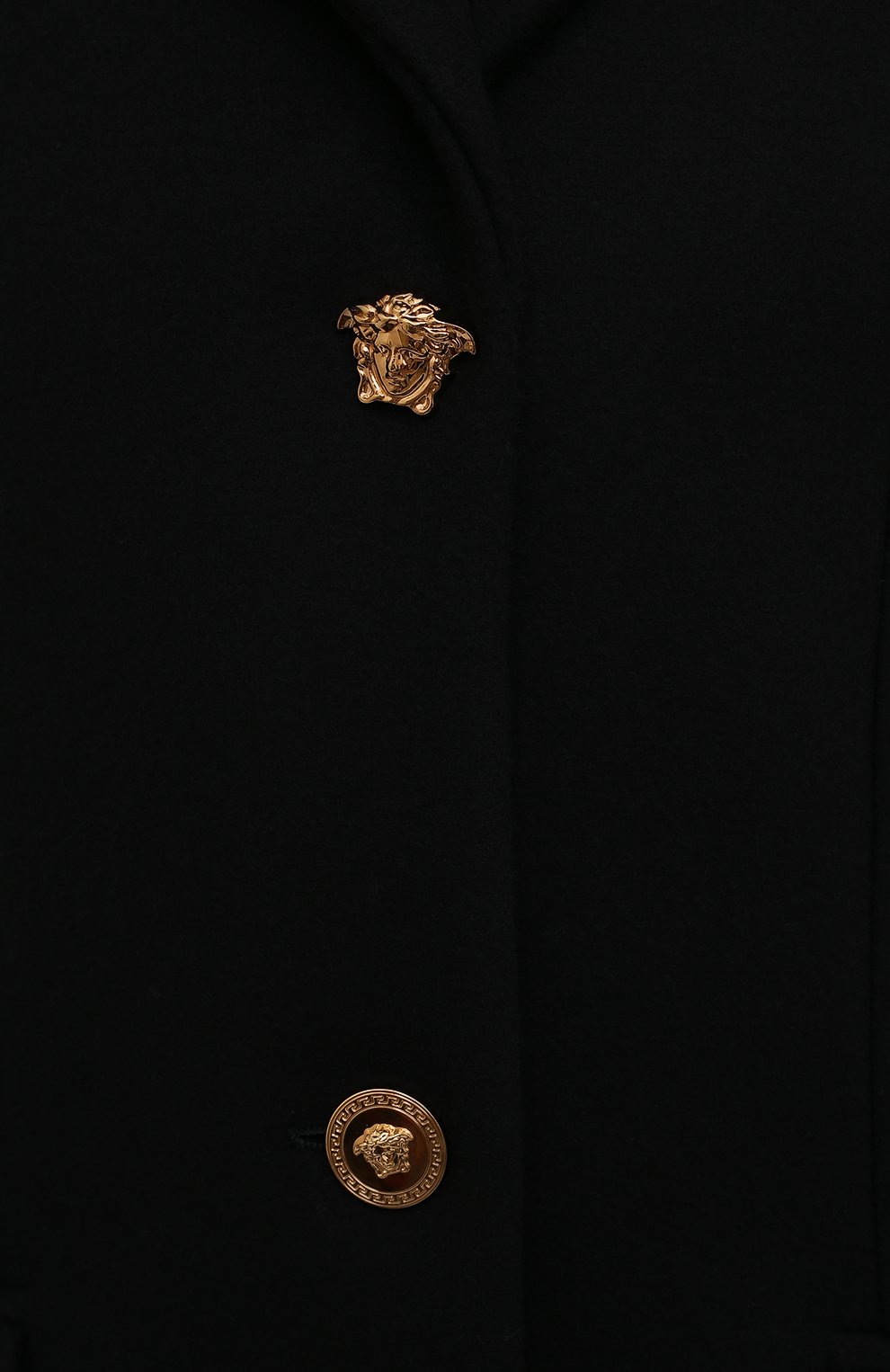 Шерстяное пальто VERSACE, арт. 1001269/1A01173, фото 5