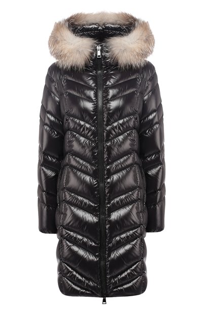 Пуховик с меховой отделкой капюшона MONCLER, арт. D2-093-49344-25-68950, фото 1