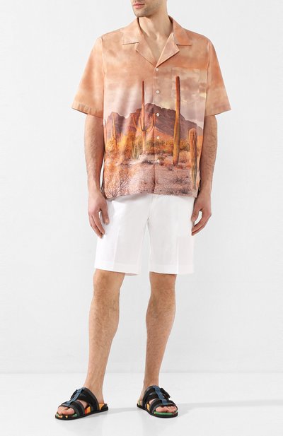 Хлопковая рубашка RHUDE, арт. RHU06PS20027, фото 2