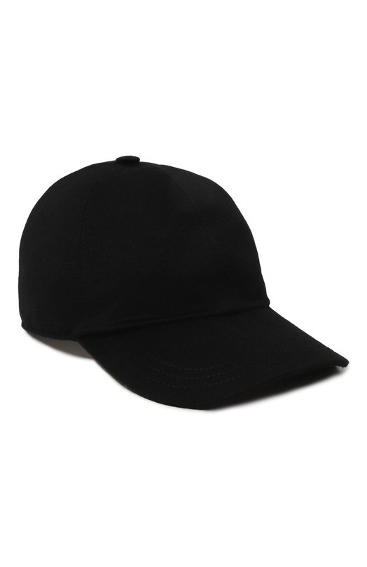 Кашемировая бейсболка Zegna B4B/E8I09H Чёрный B4B/E8I09H