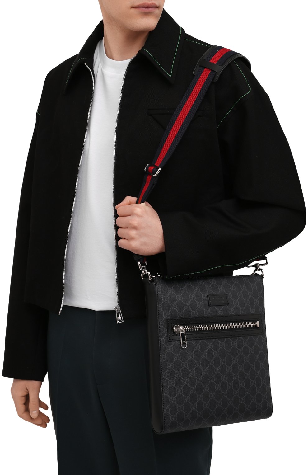 Сумка-планшет gg supreme GUCCI, арт. 474137/K5RLN, фото 2