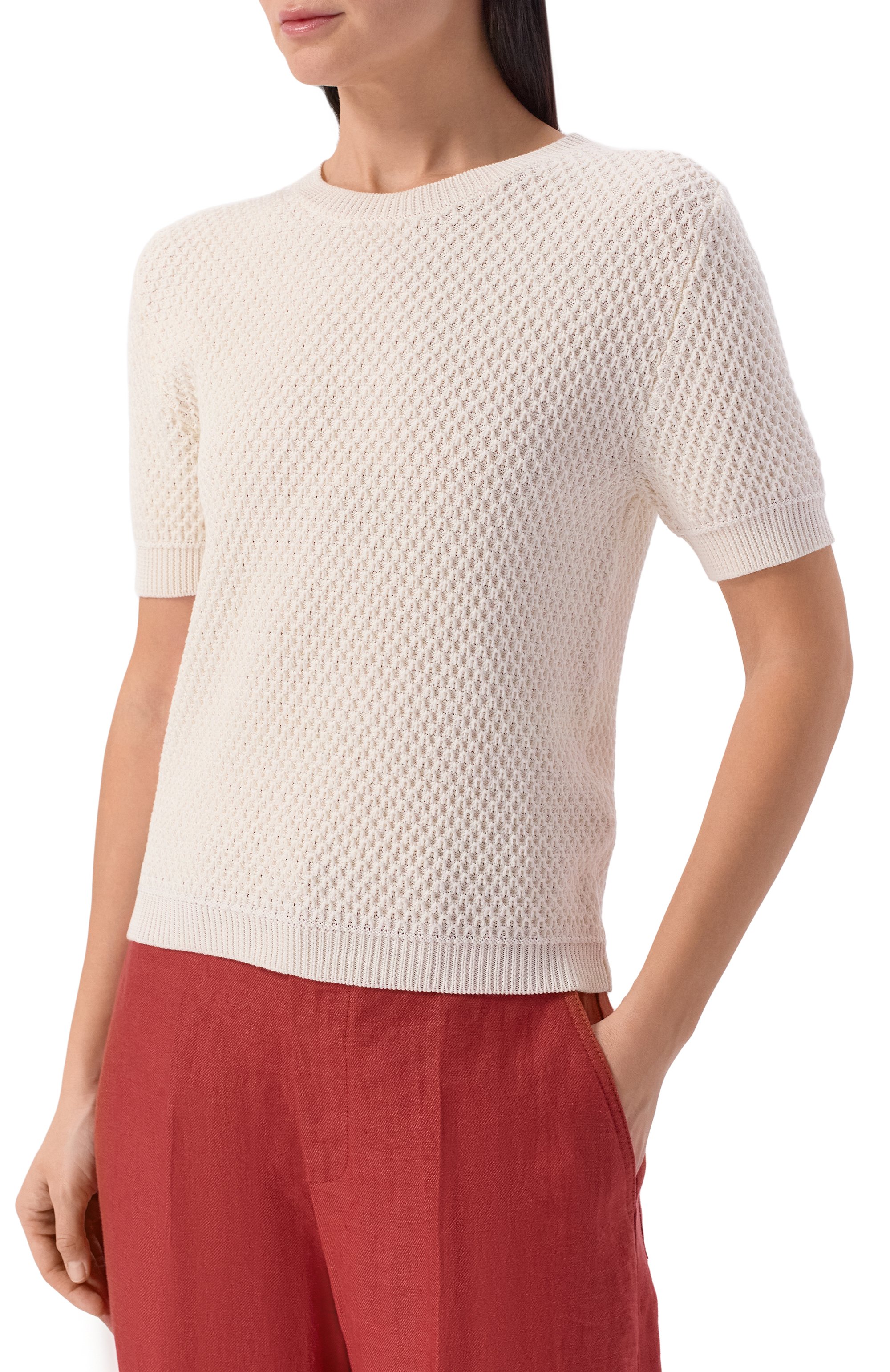 Пуловер из шелка и хлопка MVST, арт. M26.2PW.K216/Y203, фото 3