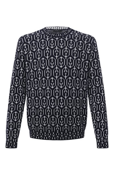 Мужской свитер из шерсти и кашемира PRADA, арт. UMB258-1ZJ0-F057L-212