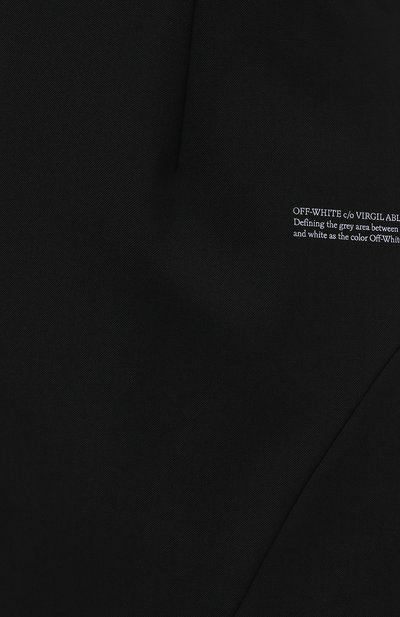 Юбка OFF-WHITE черного цвета по цене 54650 руб., арт. 0WCC117S21FAB001, фото 5 Юбка OFF-WHITE, арт. 0WCC117S21FAB001, фото 5