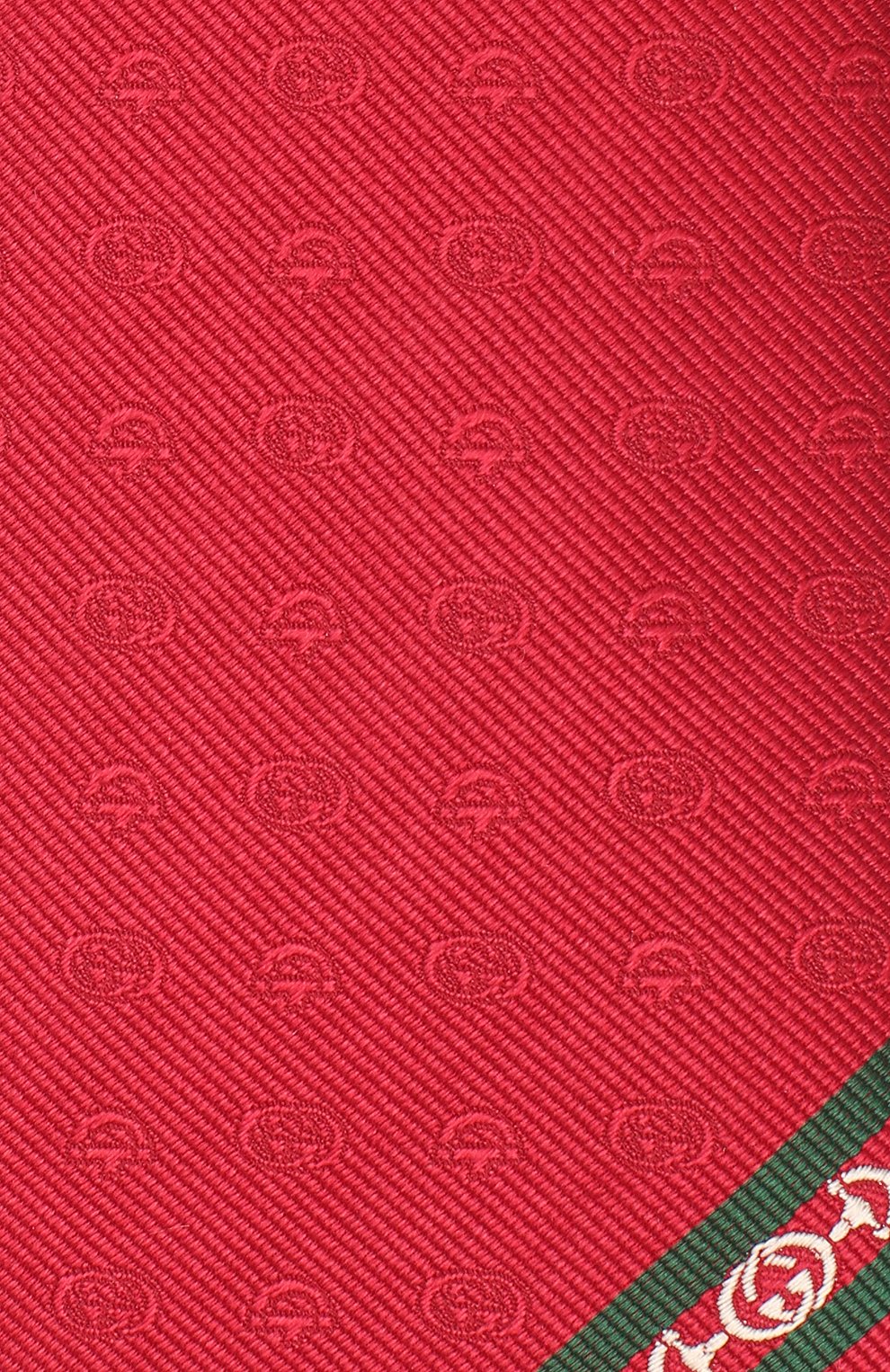 Шелковый галстук GUCCI, арт. 624057/4E002, фото 3
