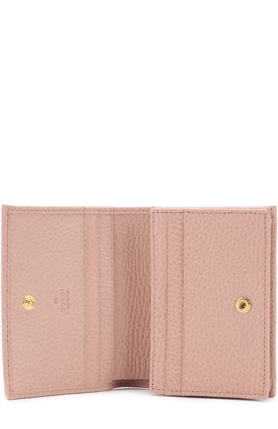 Кожаное портмоне логотипом бренда GUCCI, арт. 456126/CA00G, фото 3