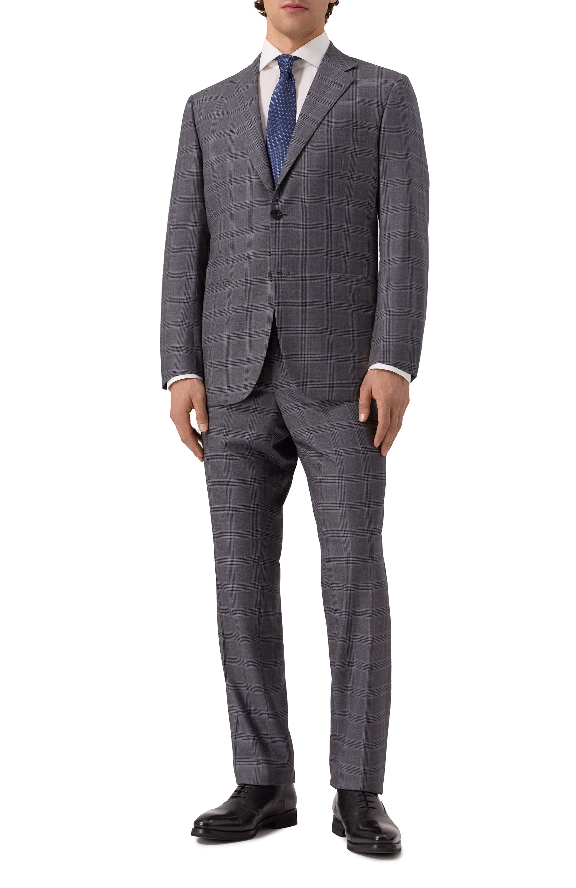 Кожаные оксфорды BARRETT черного цвета по цене 89350 руб., арт. 192U043.32, фото 2 Кожаные оксфорды BARRETT, арт. 192U043.32, фото 2