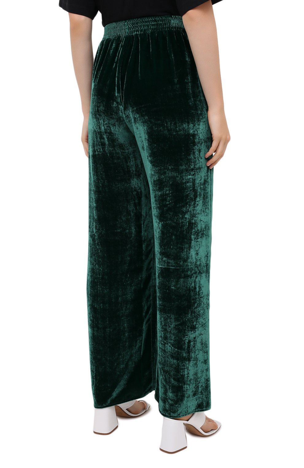 Бархатные брюки MM6, арт. S52KA0284/S53086, фото 4