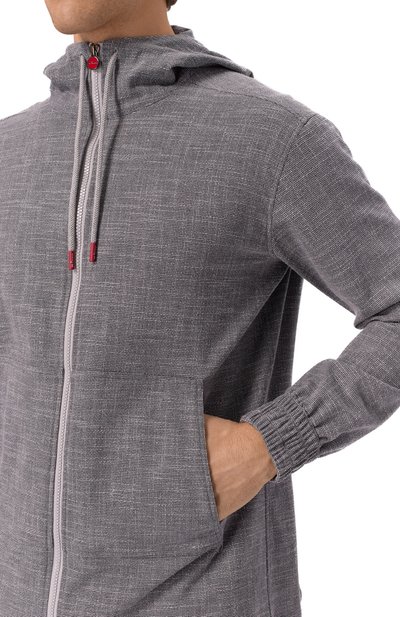 Толстовка из шерсти и шелка KITON, арт. UMC010K0615E05, фото 5
