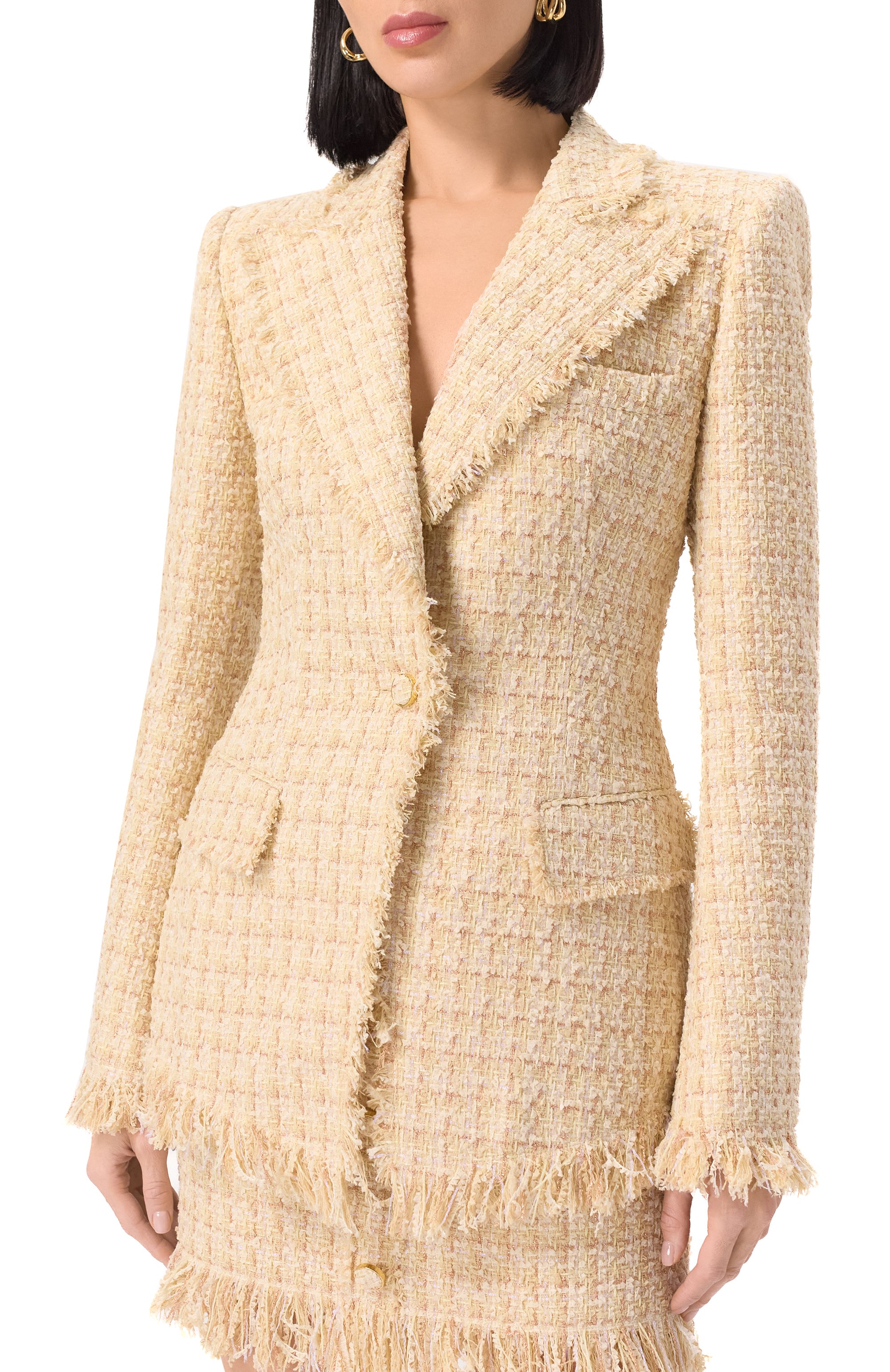 Твидовый жакет GIUSEPPE DI MORABITO, арт. 04SSJA119 04429, фото 3